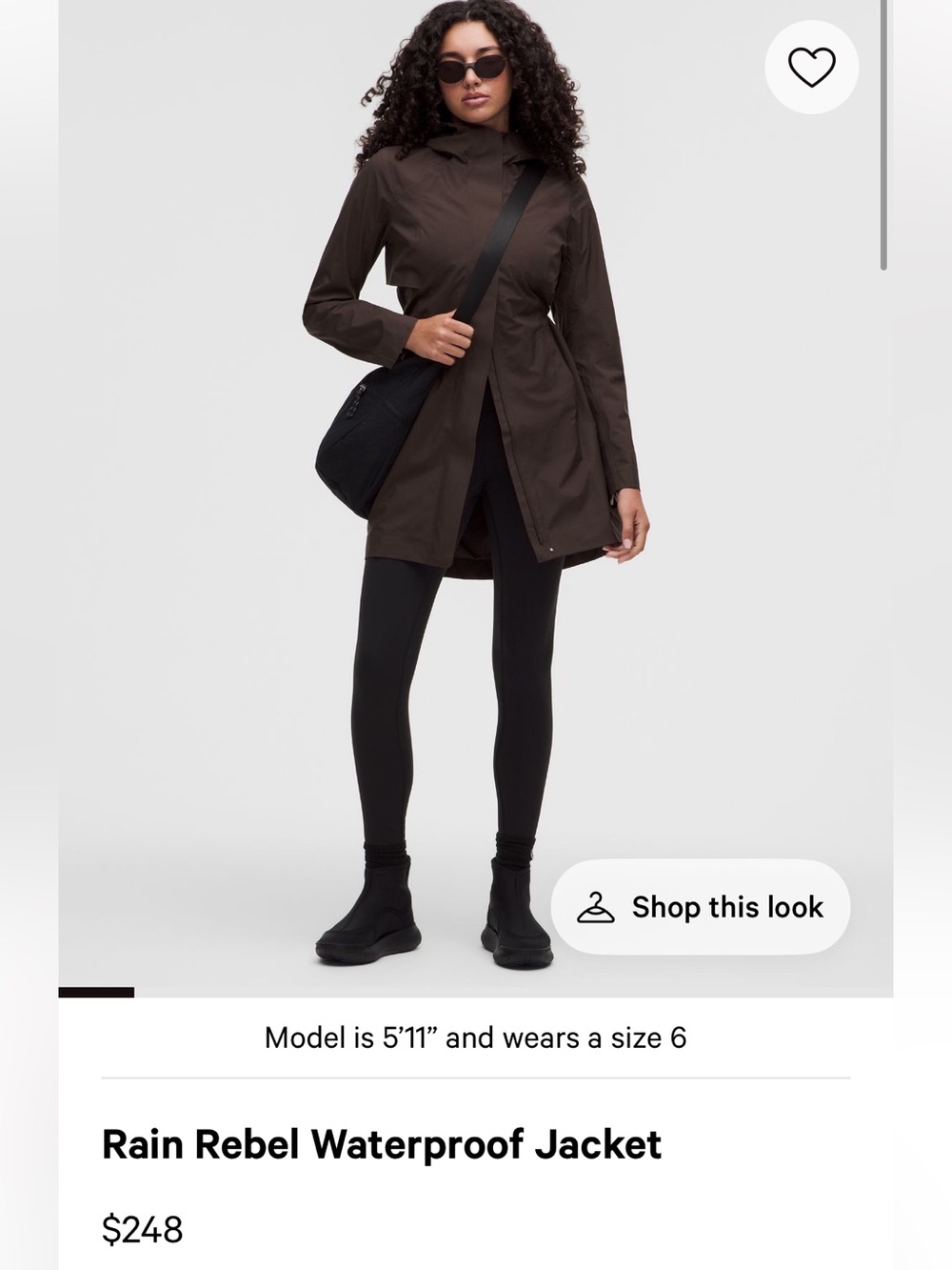 Lululemon Rain Rebel Waterproof Jacket